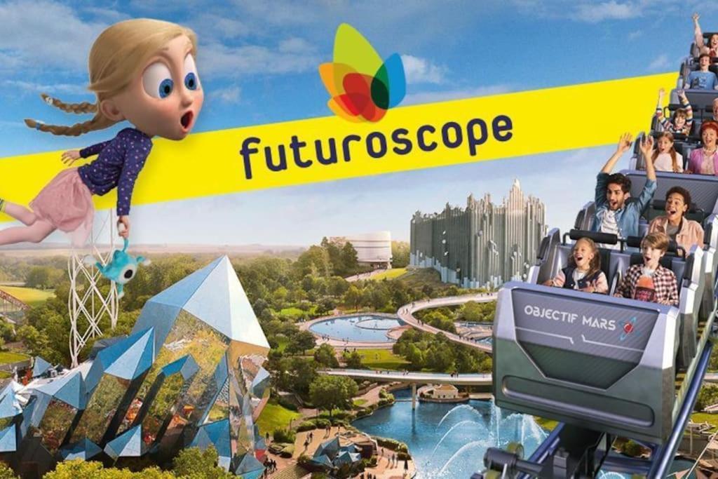 Maisons Martigny A - Proche Futuroscope Et Aquascope Chasseneuil-du-Poitou Kültér fotó